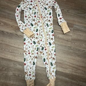 Artist Custom print nature bamboo onsie
